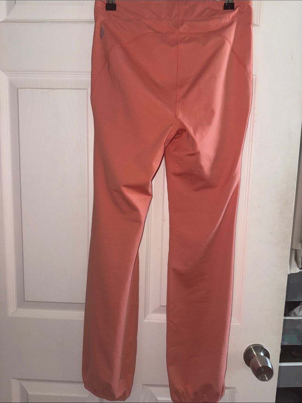 Free people Women’s Coral Pink Track Flare Joggers